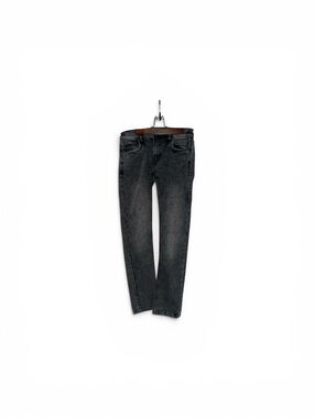 Men's Slim Fit Washed Charcoal Jeans